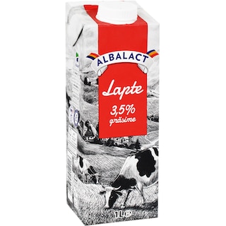 Albalact | Lapte integral 3.5% grasime 1L