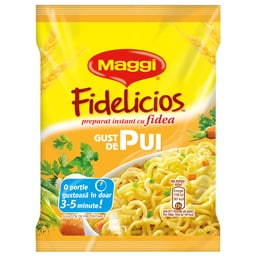 Noodles instant cu gust de pui 59.2g