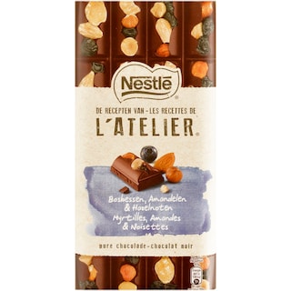 Les Recettes de l'Atelier | Ciocolata cu migdale 195g