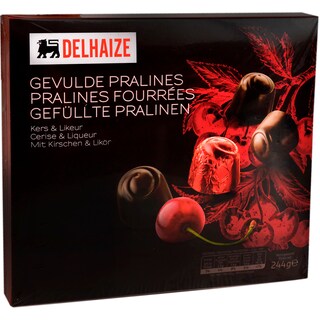 Delhaize | Praline cu cirese si lichior 244g