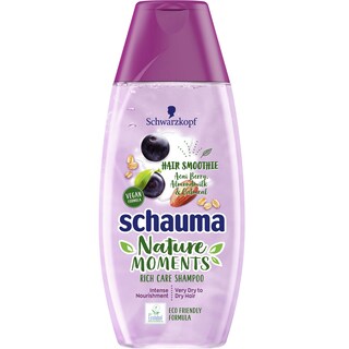 Schauma | Sampon pentru par uscat si extenuat cu fructe de acai, lapte de migdale si ovaz 250ml