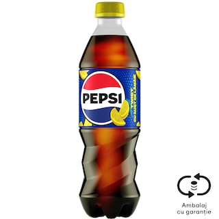Pepsi | Twist | Bautura racoritoare carbogazoasa cu suc de lamaie 0.5L