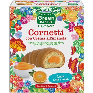 Italian Green Bakery | Croissant cu crema de portocale 180g