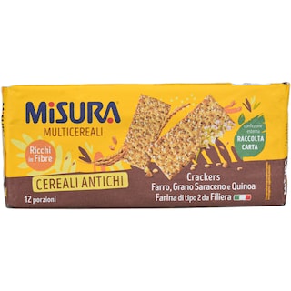 Misura | Crackers multicereale  350g