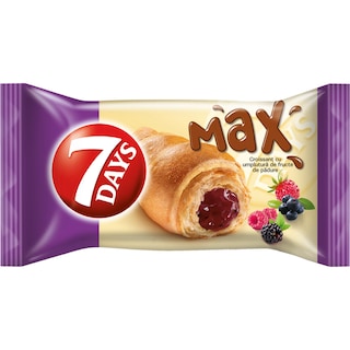 7Days | Max | Croissant cu fructe de padure 85g