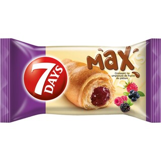 7Days | Max | Croissant cu fructe de padure 85g