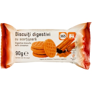 365 | Biscuiti digestivi cu scortisoara 90g