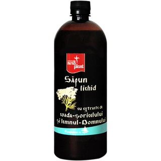 Nera Plant | Sapun lichid cu extract de coada-soricelului % lemnul-Domnului 1L