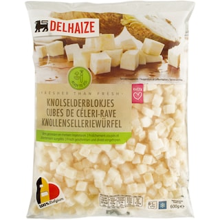 Delhaize | Radacina de telina cuburi 600g