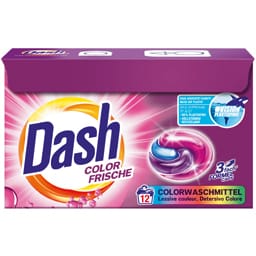 Dash | Detergent Color Frische, 12 capsule