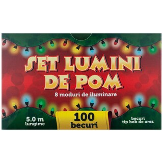 (bucata) | Set cu 100lumini pom tip bob de orez