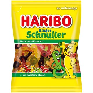 Haribo | Kinder Schnuller | Jeleuri cu gust de fructe in forma de suzeta 100g