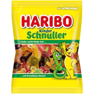 Haribo | Kinder Schnuller | Jeleuri cu gust de fructe in forma de suzeta 100g
