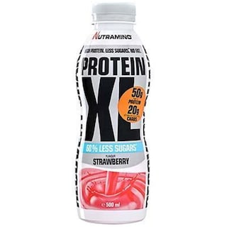 Nutramino | Shake proteic cu aroma de capsuni 500ml