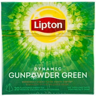 Lipton | Ceai verde Gunpowder 20 plicuri 20x1.8g