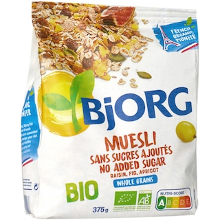 Bjorg | Musli bio fara zahar 375g