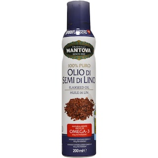 Mantova | Ulei de seminte de in spray, fara gluten 200ml