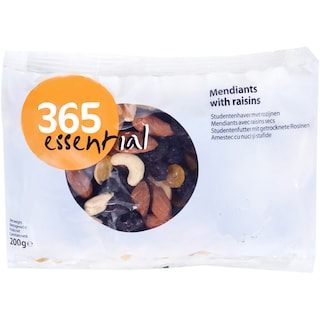 365 | Mix de nuci cu stafide 200g