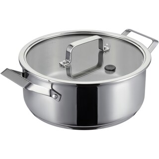 MasterChef | Cratita din otel inoxidabil cu capac din sticla