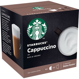 Starbucks | Cafea Cappuccino, 2x6 capsule