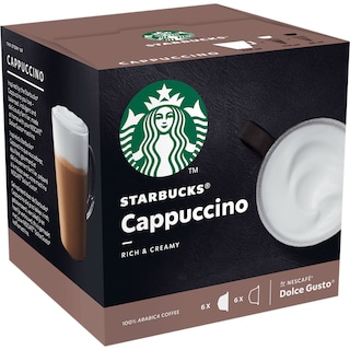 Starbucks | Cafea Cappuccino, 2x6 capsule