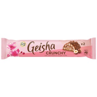 Geisha | Baton de ciocolata cu crema de nuga de alune de padure 50g