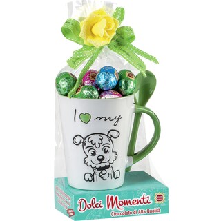 Dolcerie Veneziane | Oua de ciocolata in cana sau vas de sticla, diverse modele 100g