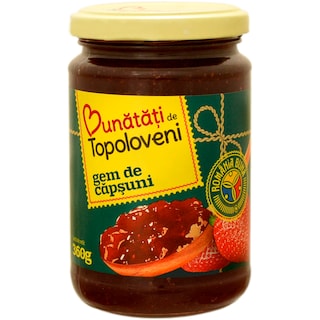Bunatati de Topoloveni | Gem de capsuni 360g
