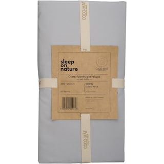 COCO-MAT | Cearsaf pentru pat, 240x260cm, gri