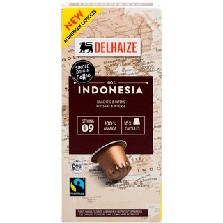 Delhaize | Indonezia | Cafea Indonesia, 10 capsule
