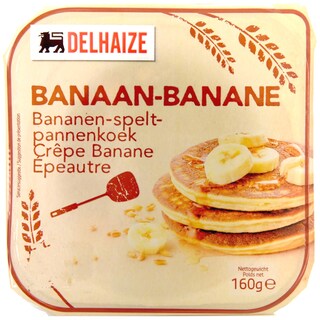 Delhaize | Clatite cu banane si grau spelta 160g
