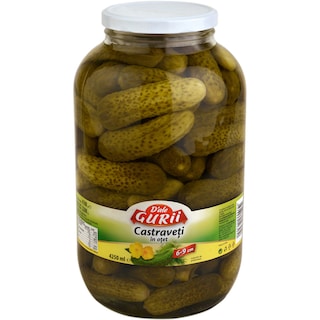D'ale Gurii | Castraveti in otet 6/9 cm 4.1kg
