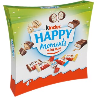 Kinder Happy Moments | Ciocolata cu lapte Mini Mix 242g