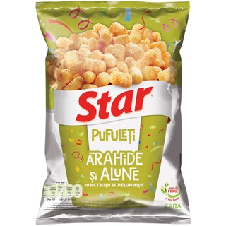 Star | Pufuleti cu aroma de arahide 95g