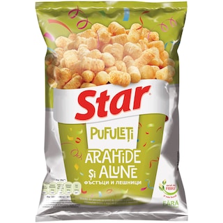 Star | Pufuleti cu aroma de arahide 95g