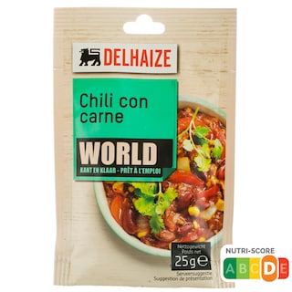 Delhaize | Condimente pentru Chilli con Carne 25g