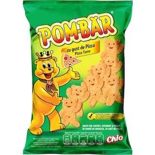 Pom-Bar | Snack din cartofi cu gust de pizza 50g