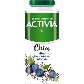 Activia | Iaurt de baut cu chia si afine 320g