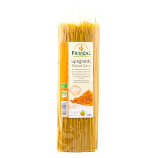 Primeal | Paste spaghetti quinoa cu curry bio 500g
