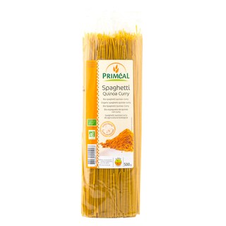 Primeal | Paste spaghetti quinoa cu curry bio 500g