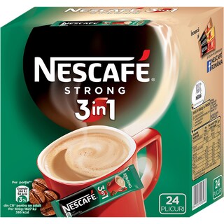 Nescafe | 3in1 | Cafea instant 3in1 Strong 24x15g