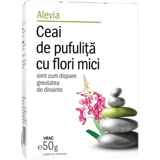 Alevia | Ceai pufulita cu flori 50g