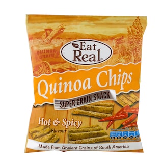 Eat Real | Quinoa Chips Hot & Spicy Flavour 30g