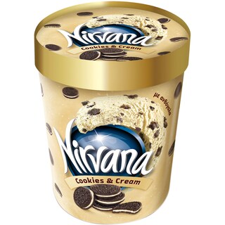 Nirvana | Inghetata Cookies & Cream 335g
