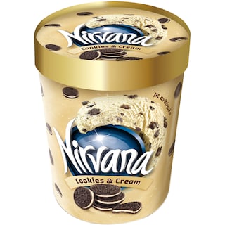 Nirvana | Inghetata Cookies & Cream 335g