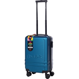 French Bull | Geanta de voiaj cu roti, Petrol, 34x23.5x56cm