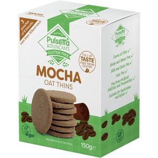 Pulsetta | Biscuiti vegani cu cafea si fara gluten 150g