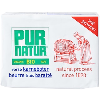 Pur Natur Bio | Unt bio cu sare 81% grasime 200g
