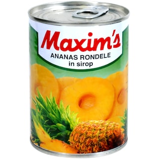 Maxim's | Ananas rondele in sirop 565g
