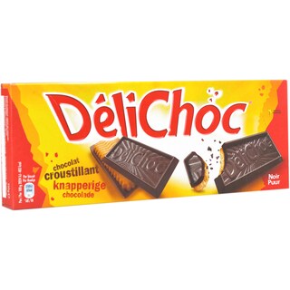 Delichoc | Biscuiti cu ciocolata neagra 150g